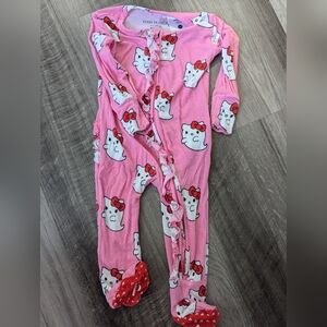 Posh peanut hello kitty Halloween ghosts footie